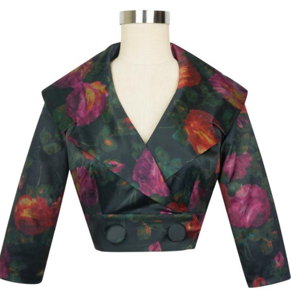 Trashy Diva Courtney Cropped Jacket NWT 8